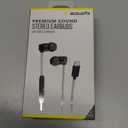 Acoustix Premium Sound Stereo Earbuds With Lightning USB C Connector