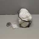 Pinch Pleated Linen Curtains 84 Inches Long 2 Panels for Living Room Bedroom Light Filtering Curtain Memory Shape Trained Pinch Pleat Thick Linen Drapes Back Tab with Hooks Clip Rings Beige White