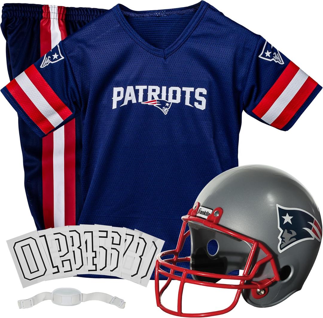 Franklin Sports NFL Kids Football Uniform Set - NFL Youth Football Costume for Boys & Girls (S)
