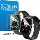 Screen Protector Compatible for T80 Smart Watch 1.95'' , HD Full Coverage TPU Protective Film Compatible for Cillso / Puqo 1.95'' Smartwatch / Y66 Smartwatch ( 6PCS )