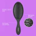 Conair Detangling Hair Brush Set, Wet or Dry Hair, 3-Pack