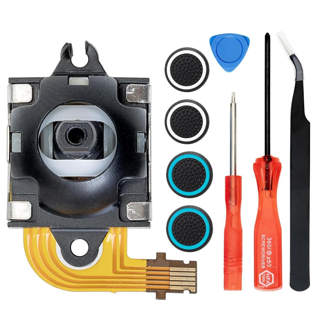 Sedicoca 1-Pack Right Joystick Replacement Kit for PlayStation Portal PS Portal Console/PS5 VR2Controller,Analog Thumb Stick Repair Hall Effect Joystick for PS5 Portal/PSVR2 Controller(Right Joystick)