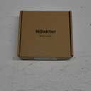 NDakter Bike Lock, 5 Digit Combination Heavy Duty Anti Theft Bicycle Chain Lock, 2.62/3.2/4.27/5/6Ft Long, High Security Resettable, Suitable for Bike, Scooter, Door, Gate, Fence-4/6mm Thick (Black)