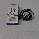 6 Foot Braided Nylon Micro Black Chrome USB Charge/Sync Cable