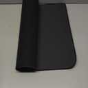 Bath Mat,Ultra Thin Bathroom Rugs,Rubber Bath Mats for Bathroom,No Slip Bath Rugs,Quick Dry,Machine Washable,Low Pile,Absorbent,Shower Outside,Sink,Home Decor Accessories.Black,1'5"x2'3"(17x27inch)