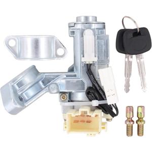 MOTOKU Steering Column Upper Bracket and Ignition Lock Cylinder Switch for Toyota Camry 2002-2006
