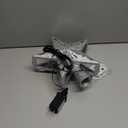 Mrrihand Christmas Tree Topper Lighted with 6 Projection Modes, Christmas Star Tree Topper Built-in LED Rotating Lights, Silver 3D Glitter Dynamic Projection for Christmas Tree Decorations