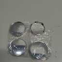 2.56in Wheel Center Caps 65mm ABS Plastic Wheel Center Hubcaps 4Pcs Universal Center Cover Replacement Outer 65mm 2.56 in, Inner 61mm 2.4 in Chrome