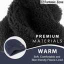 FZ FANTASTIC ZONE Winter Beanie Hats for Men Warm Knit Snow Ski Hat Skull Cap with Thick Fleece Lined Mens Gifts