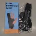 GenetGo Boxer Break Metacarpal Splint Brace - 4th or 5th Finger Splint Support (Large/X-Large)