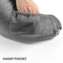 Shoulder Support Pillow - Plush Arm Support, Adjustable Strap, Shoulder Surgery Recovery, Machine Washable