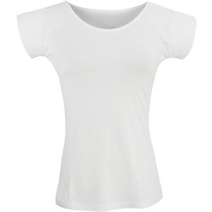 satithry Washable Underarm sweatproof Shirt for Women Lady's Modal Cotton Shirts with Breathable Anti-Sweat Inner (Large, White)