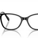 Swarovski Women's Sk2010 Square Prescription Eyewear Frames (Black/Gunmetal/Demo Lens)