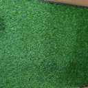 Dog Grass Pad with Tray, 23''X17'' Small Artificial Turf Grass Potty, Reusable Puppy Pee Pads for Dogs, Portable Dog Litter Box for Indoor Outdoor Potty Training Toilet