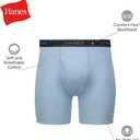 Hanes mens Underwear Boxer Briefs Pack, Cool & Breathable Cotton Moisture-wicking Underwear for Men, No Ride Up (XXL)