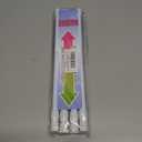 Fvonzon 4 Pack Small Tension Rods 12-19 Inch, Thin Tension Curtain Rods for Windows, Spring Rod for Closet, Cabinet & Kitchen, Mini Curtain Rod Tension Fit, Tiny Skinny Compression Rods White