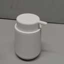 Soap Liquid Dispenser Ceramic with Easy-to-Press Pump Hand Liquid Dispenser (Can't Foam) for Shampoo Bathroom Countertop 13.5 oz