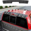 Xipoo Rear Roof Protector Compatible with 2009-2014 Ford F150 Truck Cab Roof Protector Rear Spoiler Replacement for 2009 2010 2011 2012 2013 2014 Ford F-150 Accessories