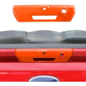 RT-TCZ Tailgate Handle Cover Rear Door Handle Cover Trim Decoration Exterior Accessories for Ford F150 2021-2024 (Orange)