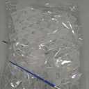 20 Strips 120 Pots Empty Paint Strips Paint Containers with lids Mini Paint Pods Cup Pots 20 Pieces Paint Brushes Arts Crafts Supplies for Kids Classrooms Schools Painting Art Festivals 3 ml/0.1 oz