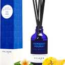Reed Diffuser Set for Home| 3.7 Oz(110ml) Hawaiian Holiday Fragrance Diffuser | with Mangoes, Pineapples, Peaches & Melons Scented Oil Sticks Diffuser, Air Fresheners for Home, Bathroom