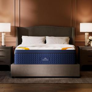 Premier Rest 14" King Mattress - Luxury Hybrid Memory Foam - 365 Night Trial - Premium Pressure-Relieving Layers - Mattress in a Box - CertiPUR-US Certified