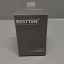 BESTTEN 2 Pack Double Rocker Light Switch, Single Pole Combination Interrupter, 15A 120V, Dual Control Paddle Rockers, in-Wall On/Off Switch, Wall Plate Included, White, UL Listed