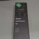 Muso Wood Acacia Salad Servers, 12-inch Wooden Salad Tongs for Serving Salad Mixes, Set of 2 (Acacia salad servers)