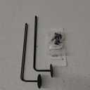 Mkono Hat Organizer for Baseball Caps, Set of 2 Wall Hat Rack 7.9 Inches Space Saving Holds 40 Caps Modern L -Shaped Hat Hooks Wall Mount Hat Holder for Closet Bedroom Storage, Medium, Black