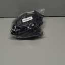 Jumbo Cold Wave Perm Rods Set (24 Pcs) for Women - Large Size Styling Rollers for Natural, Long or Short Hair for Home Hairdressing (Black)