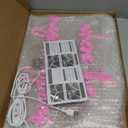 Neonawall Where The Magic Happens Neon Sign Led Pink Light Up Signs for Wall Decor Usb Powered Letter Neon Light Signs for Bedroom Wedding Decor Birthday Party Shop Man Cave 16 x 11''(Pink)