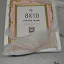 97 Decor Vintage Picture Frame 8x10 - Antique 8x10 Pink Gold Frame For Tabletop And Wall Hanging, Fancy 8 x10 Photo Frame Coquette Wall Decor