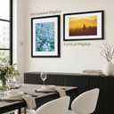 HOUSE DAY 3 Pack 16x24 Poster Frame, 16x24 Frame Black Picture Frames