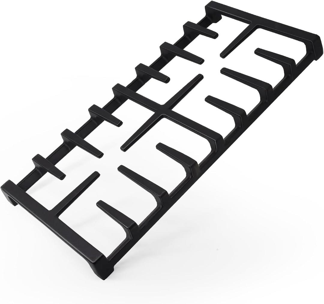 WB31X27150 Cast Iron Burner Grate Replacement for GE Stove Parts JGBS66REKSS JGB700SEJ4SS JGSS66SEL1SS JGSS66SEL3SS, WB31X24737 Center Burner Grate Surface Cooktop for General Electric Gas Range Parts