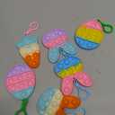 JOYIN 12 PCS Easter Pop Fidget Toys, Pop Keychain, Fidget Sensory Simple Pop Toys for Easter Basket Stuffers, Easter Party Favors, Easter Hunt, Easter Goodie Bag Fillers, Classroom Prize Supplies