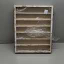 Shadow Boxes Display Cases 16x20 with Removable Shelves, 2.2 Inch White Deep Shadow Box Frame for Keepsake Collectibles, Coins Military Medals Pins Wedding Flowers