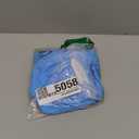 MIVEI Women's Sports Bra Swim Tops for Under Shirt Bikini Top Bathing Suit Modest High Neck Quick Dry Removable Padded UPF50+ (3X-Large, Azure Blue)