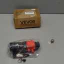 VEVOR Water Pressure Pump, 12V DC 1.2 GPM (4.5 L/min), 2-Chamber Self-Priming Diaphragm Water Pump with 2 Hose Clamps, 80 PSI Max Pressure, Quiet Operation, for RV, Caravan, Marine, Garden Irrigation