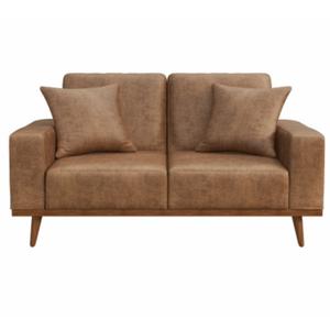 Emerald Home Furnishings Lakeview Presley Loveseat - Brown