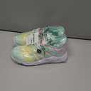 RUNSIDE Girls Tennis Shoes Lightweight Sports Kids Sneakers Lace-up for Running/Walking, Toddler/Little Kid/Big Kid (Gradient Yellow)