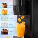 FOHERE Flavored Ice Maker, 5 Cubes/5 Mins, 26 Lbs/Day, Home/Kitchen/Camping