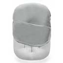 MOZAH Newborn Lounger Cover - Soft Cotton Slipcover Fitting Most Infant Loungers and Baby Nest Loungers (Belgian Grey)