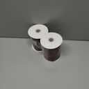 2 x Burgundy Velvet Ribbon 3/8'' 50 Yards Velvet Fabric Vintage Ribbon for Christmas Tree, Gift Wrapping, Flower Bouquet, Wreath Decorations, Bow Making (Burgundy, 3/8"-50 Yard)