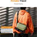 K&F CONCEPT Camera Sling Bag Crossbody Bag Waterproof Camera Shoulder Backpack DSLR/SLR/Mirrorless Camera Case