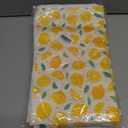 2 x Lemon Kitchen Towels 4 Pack | 16"x28" Absorbent Dish Cloths Set, Super Soft Decorative Towels for Cooking, Cleaning, Drying Dishes - Lemon Print