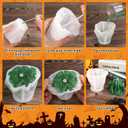 2 x Halloween Candle Molds, Silicone Ghost Candle Moulds 3D Ghost Shape Molds for DIY Crafts Haunted House Wedding Party Decor Halloween Resin Stencil for Soap Candy Chocolate