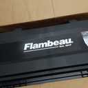 Flambeau Outdoors 4455BB Rod Bunk Box, Portable Fishing Rod Storage, Black