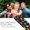 Compatible for Samsung Galaxy A36 5G Case, 2 Layer Hard Shell Silicone Cover 2 in 1 Shockproof Protective Phone Case,Animal Paw Print