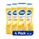Dial Advanced Clean Gold Body Wash, 16 fl oz (Pack of 4)