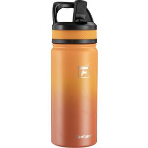 Fanhaw 18 Oz Kids Insulated Water Bottle with Straw Lid  Stainless Steel Double Wall Vacuum, Leak-Proof, BPA-Free Water Bottles for School Boys & Girls(Yellow Orange)